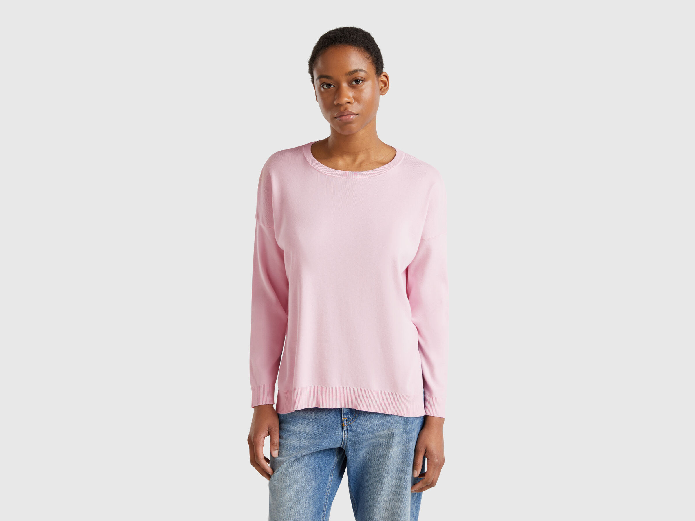 BOAT-NECK SWEAT.L/S Femme image number 0
