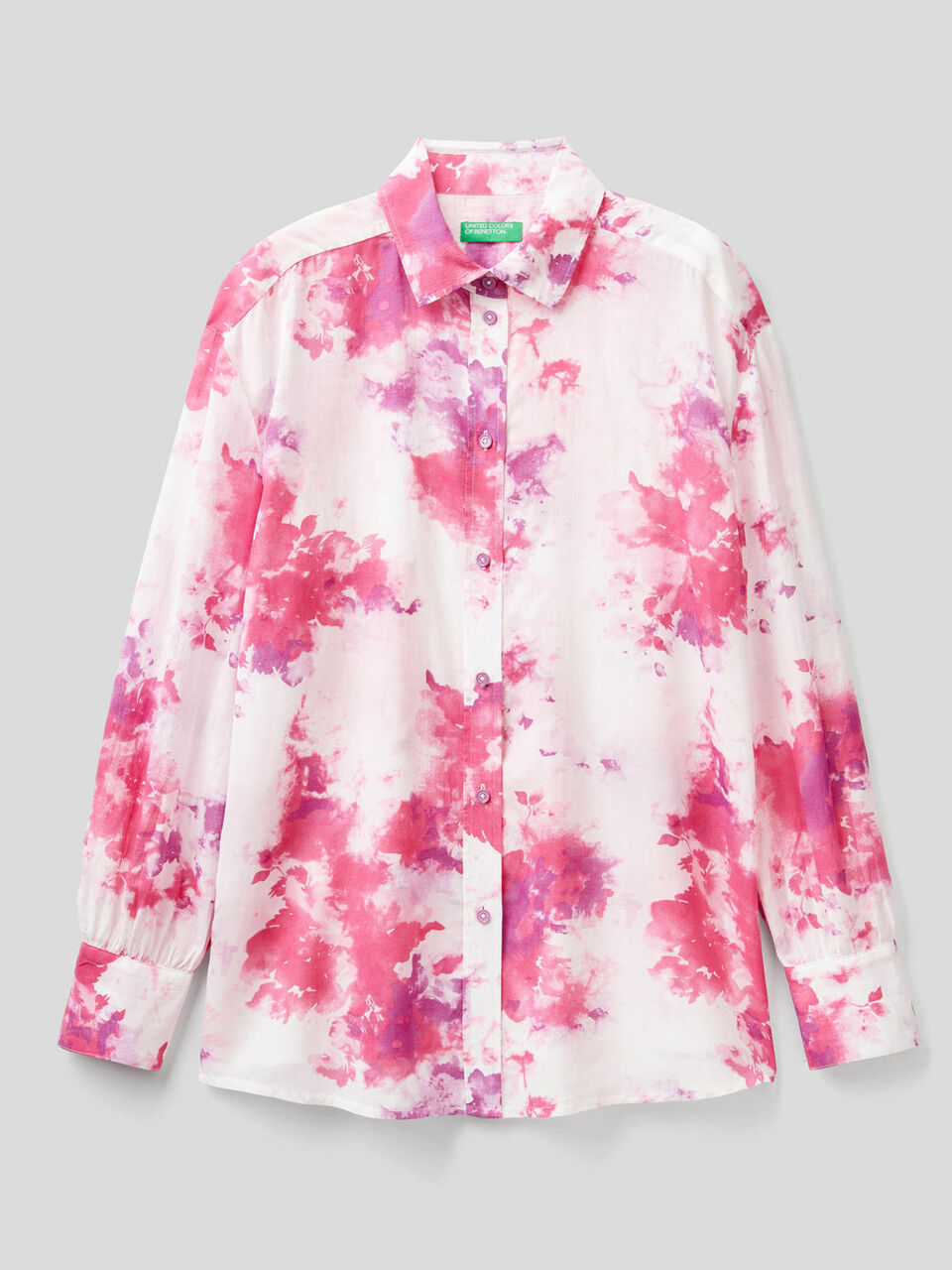 Blouse fluide effet tie-dye image number 1