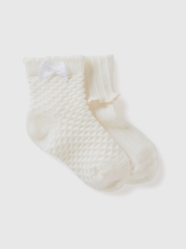 Lot de chaussettes en coton bio mélangé Naissancede