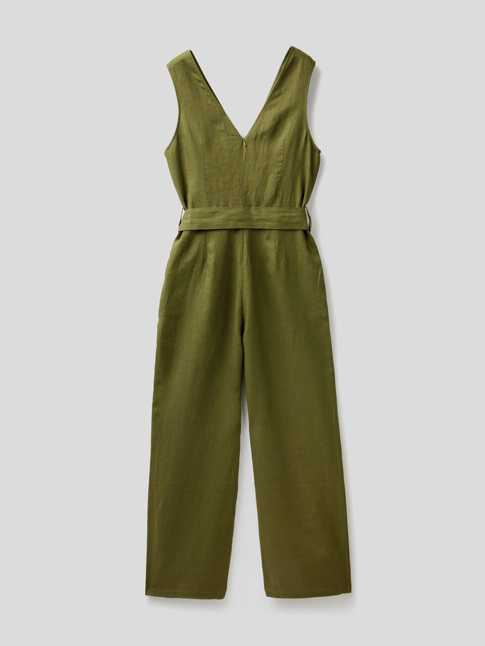 Combi-pantalon en pur lin image number 2