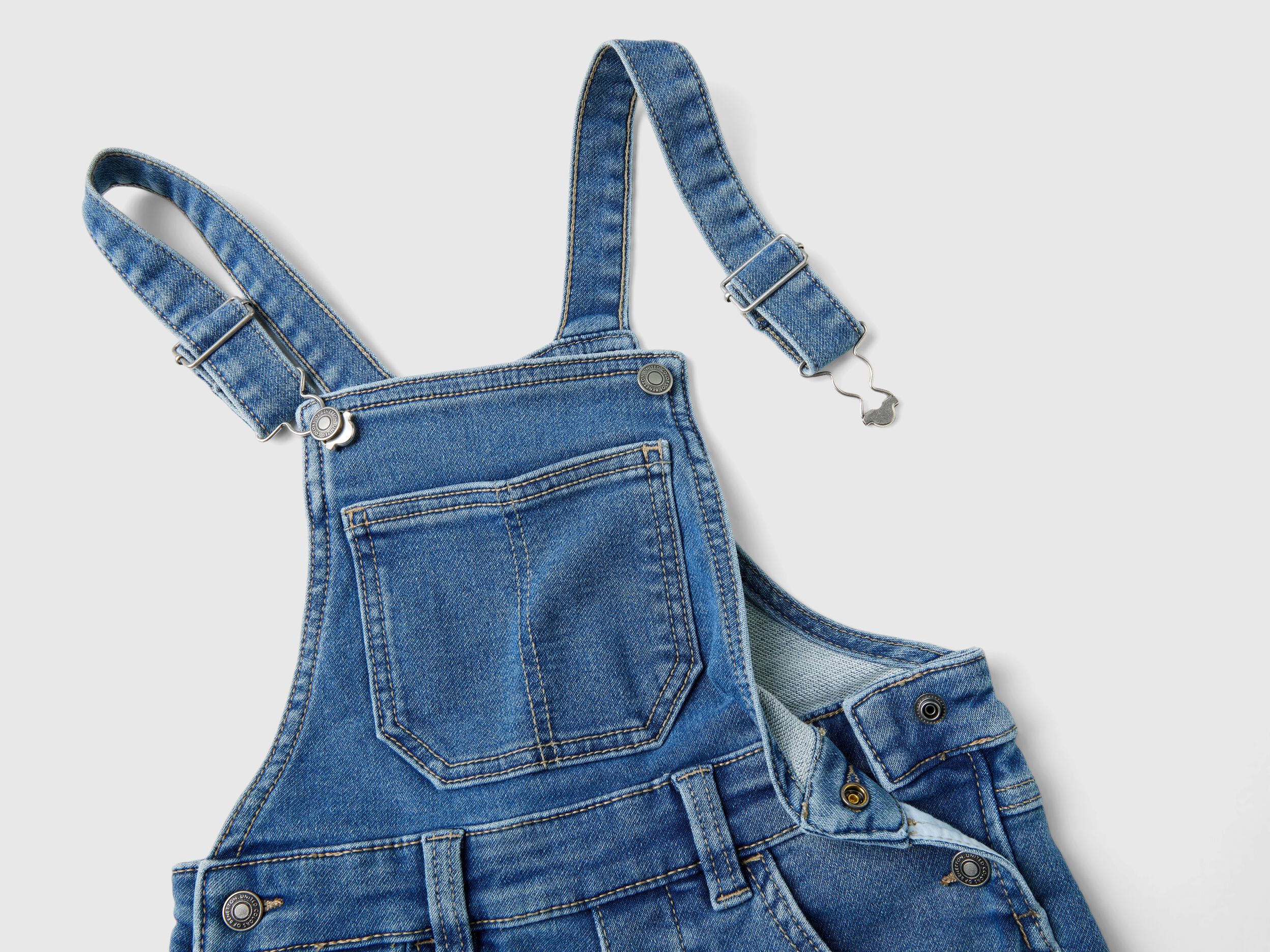 Salopette jeans benetton 2025