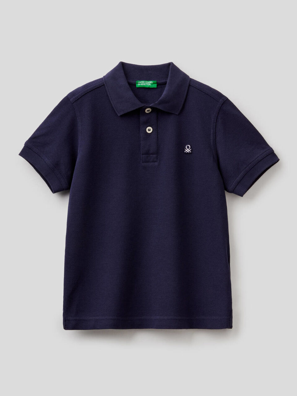 Polo en pur coton piqué image number 1