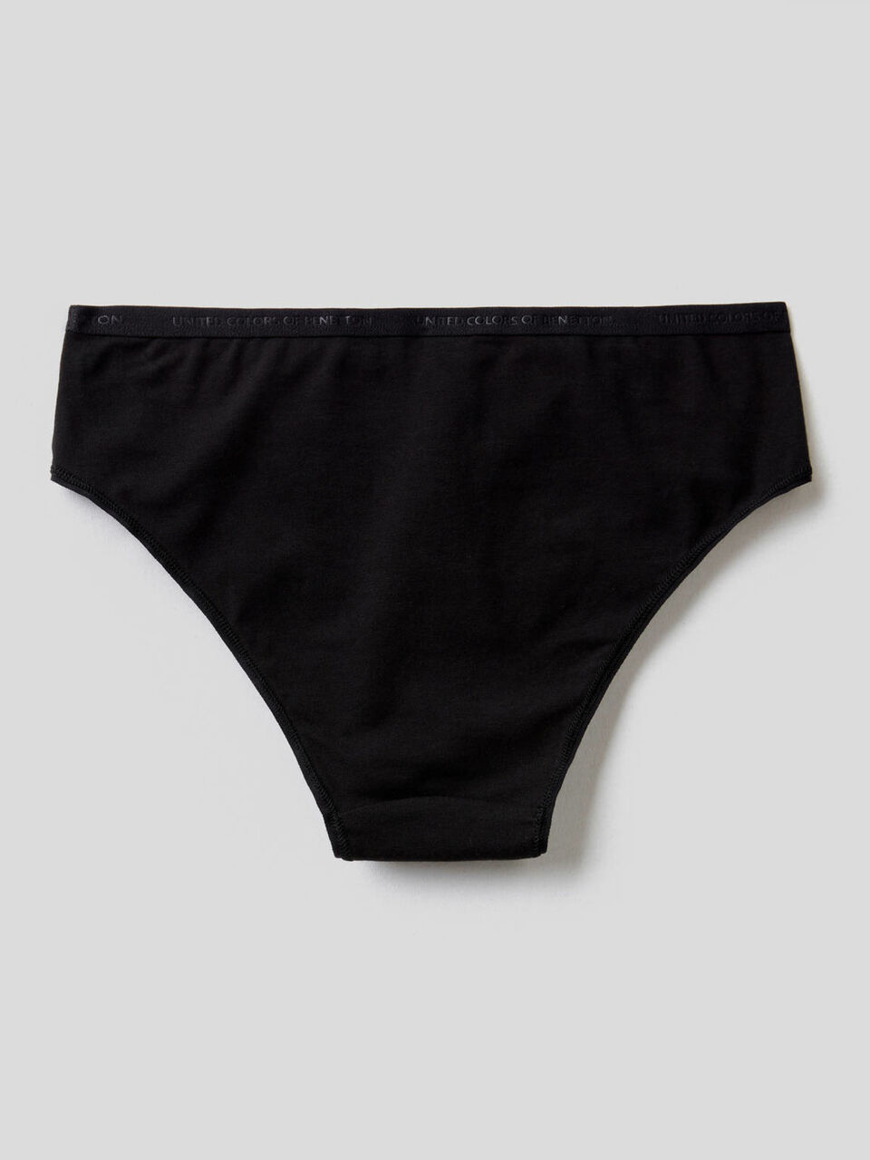 Culotte taille haute en coton bio stretch image number 2