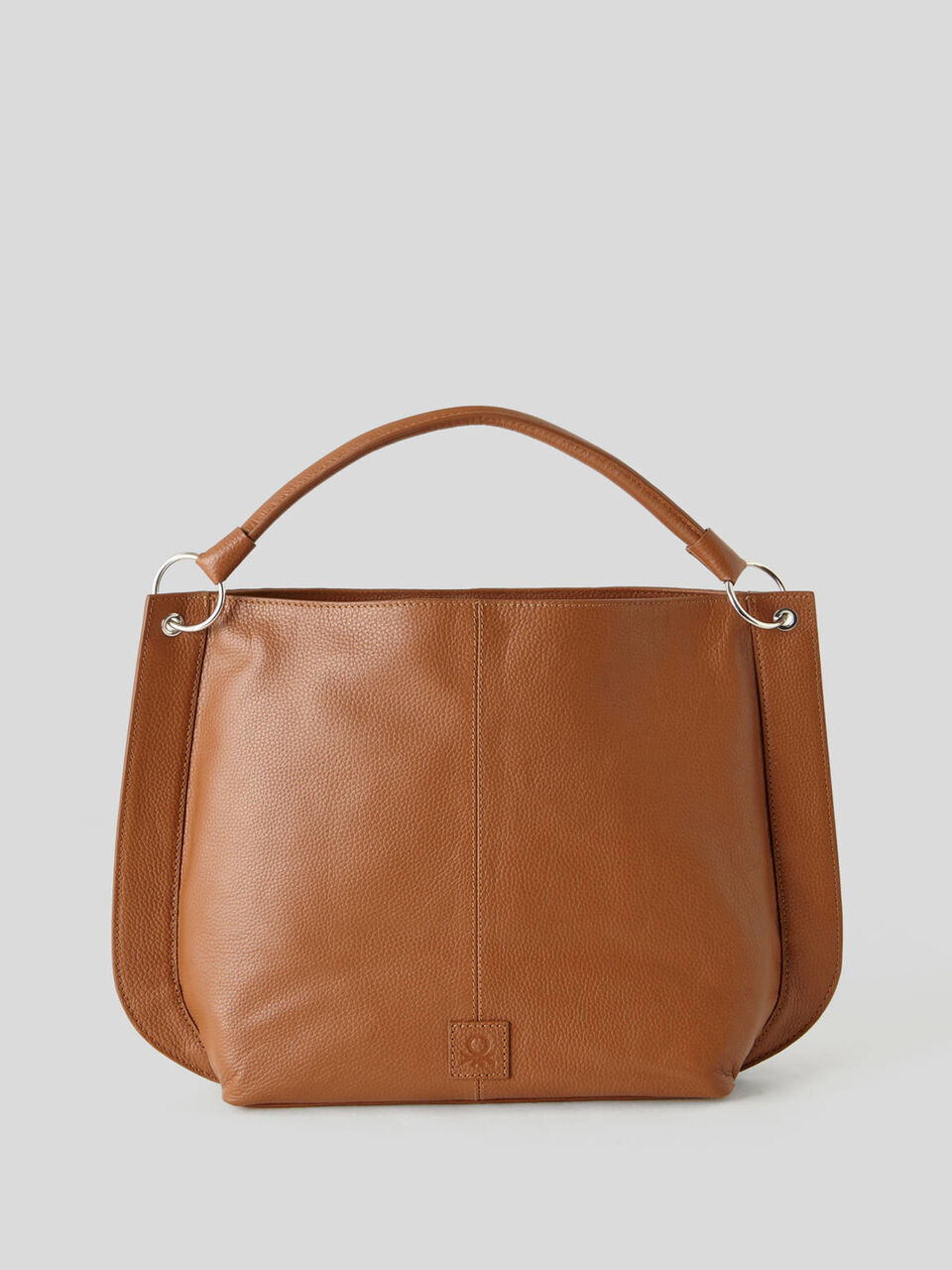 Sac hobo en cuir véritable image number null