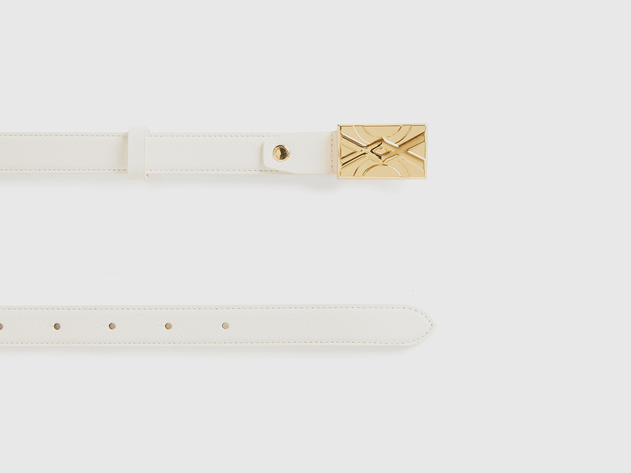 Ceinture fine blanche cheap