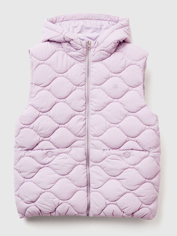 Gilet rembourré avec capuche Filles