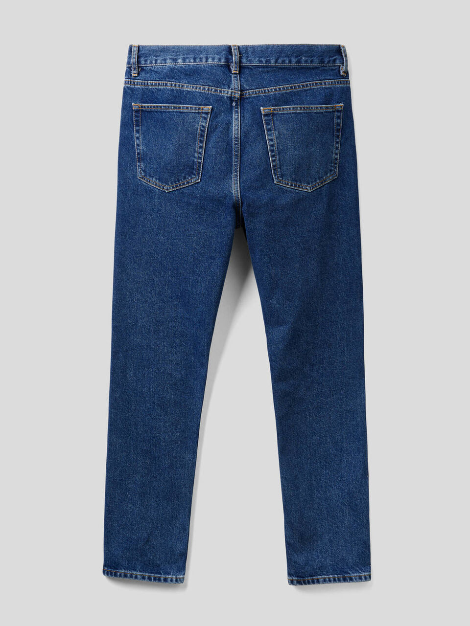 Jeans cropped 100 % coton image number 2
