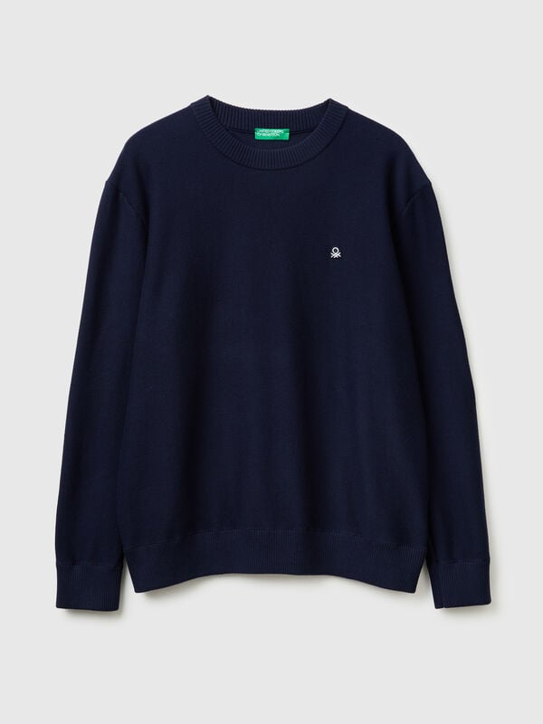 Pull en coton mélangé Homme