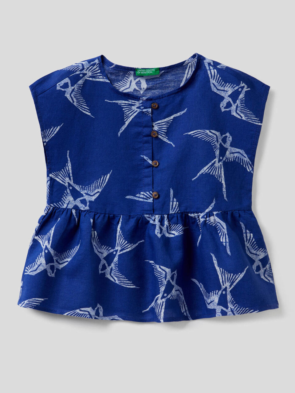 Blouse imprimée à manches courtes image number 1