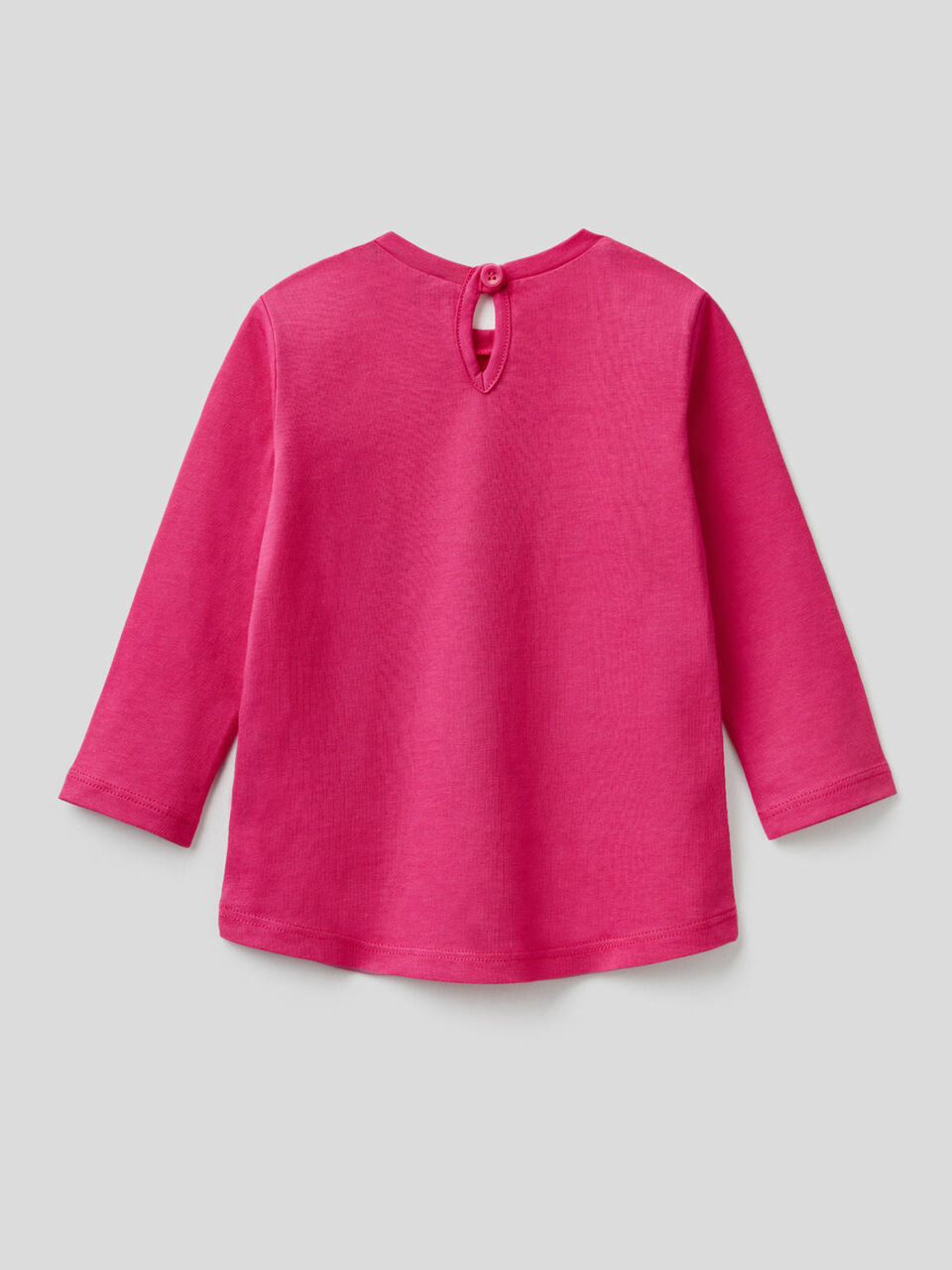 T-shirt manches longues en pur coton image number 2