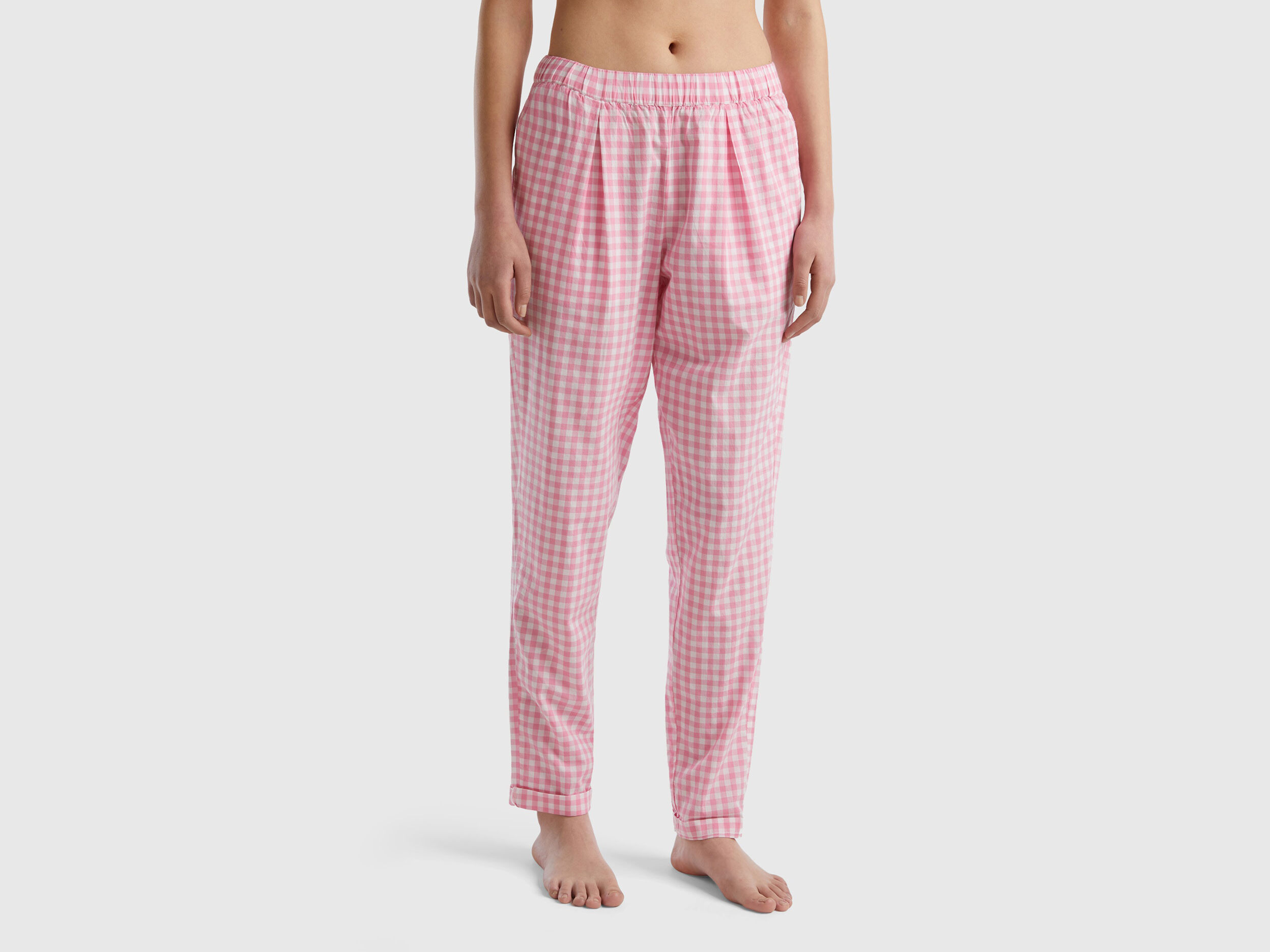 Pantalon carreaux vichy discount femme
