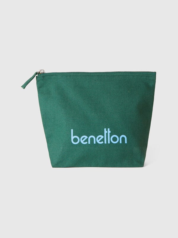 Pochette vert militaire en pur coton