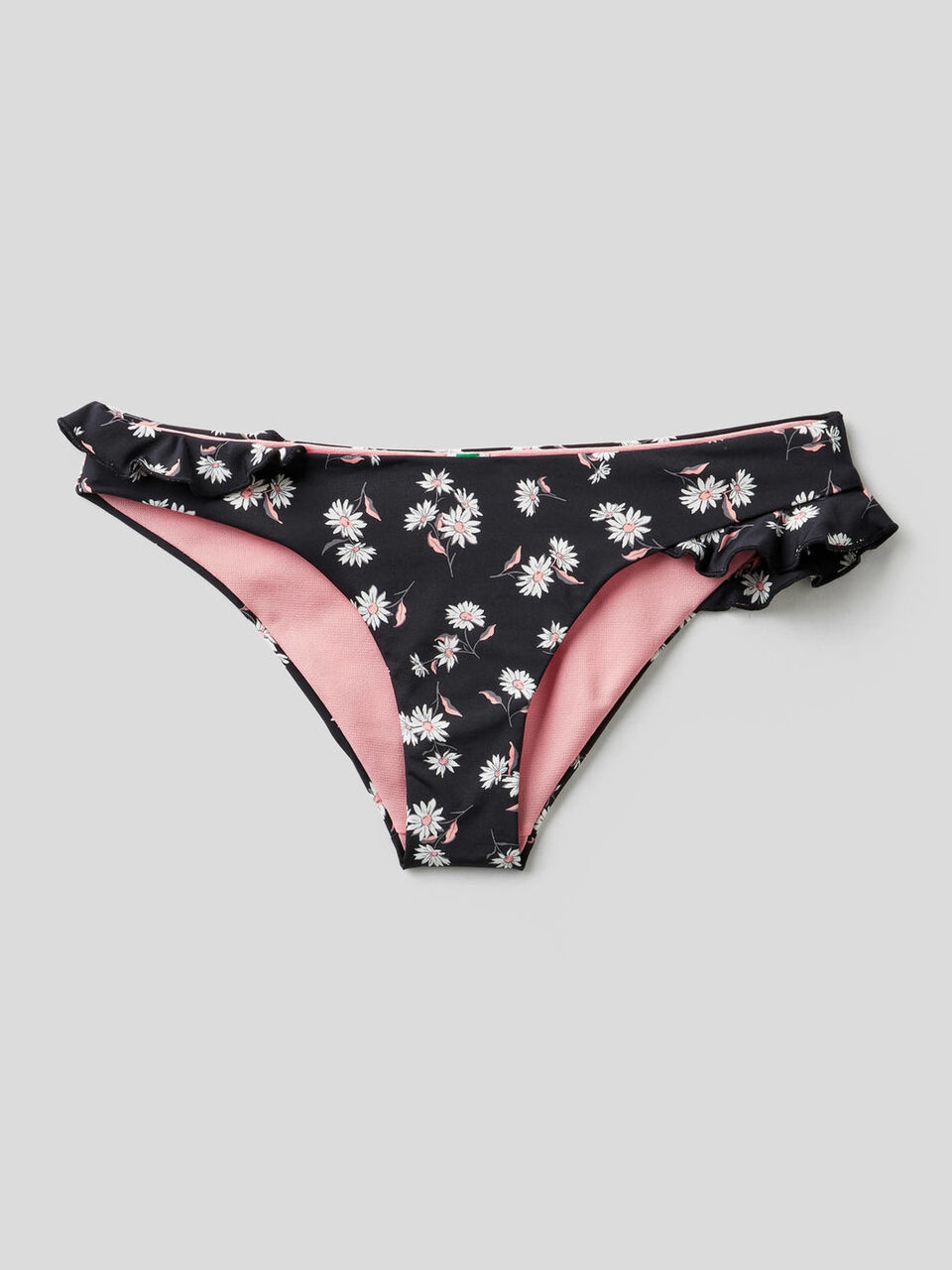 Slip de bain à motif à fleurs image number 1
