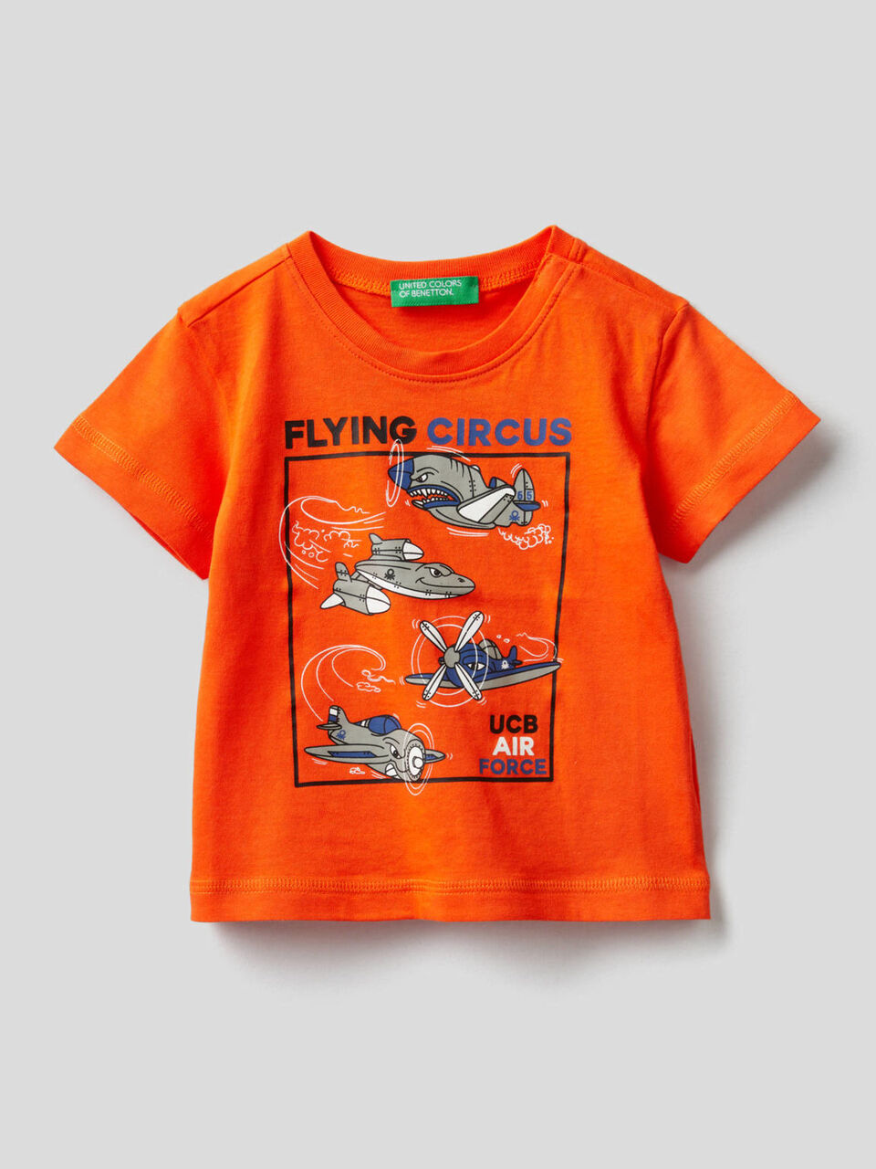 T-shirt en pur coton avec imprimé image number 1