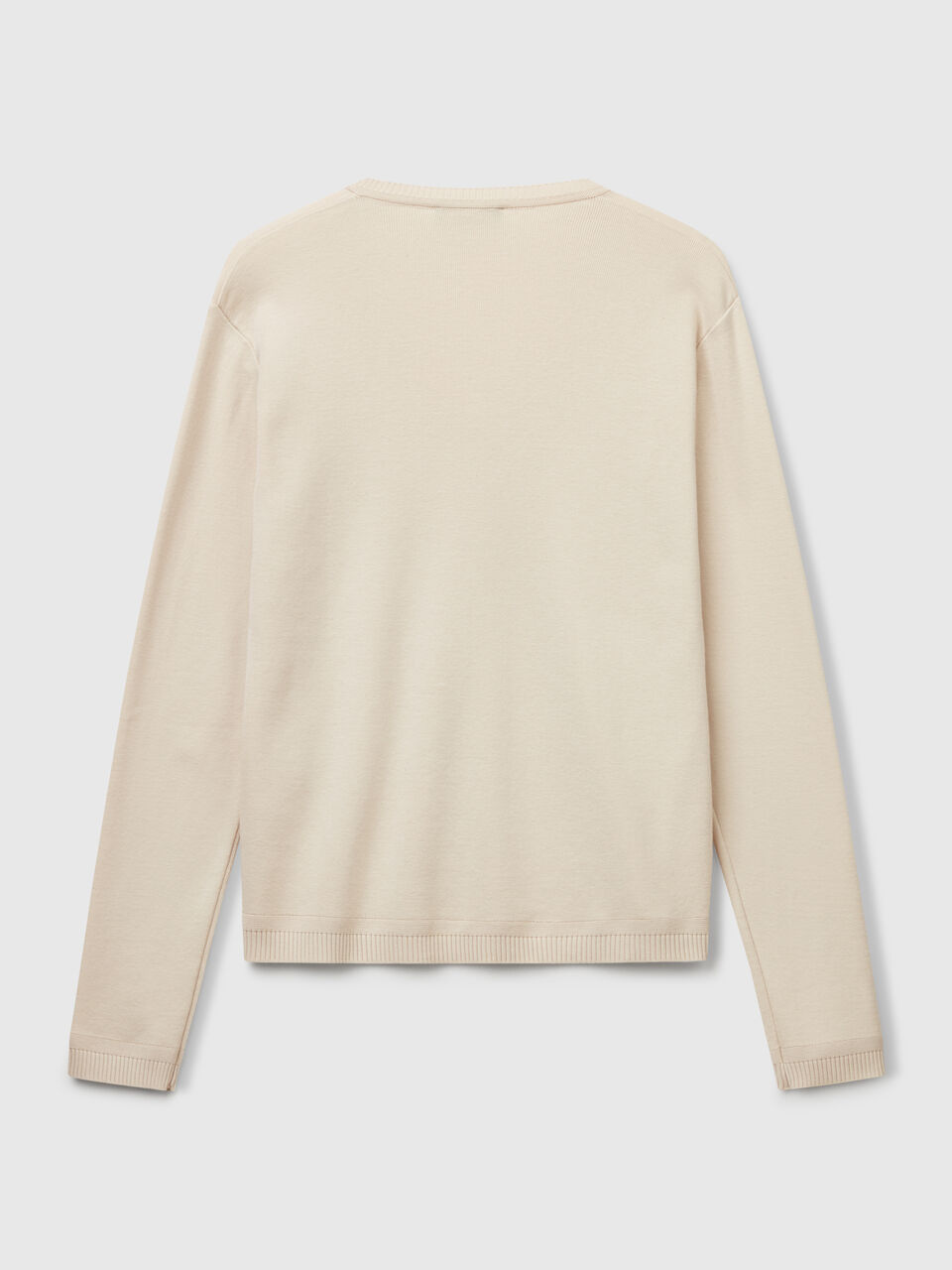 V NECK SWEATER L/S Femme image number 2