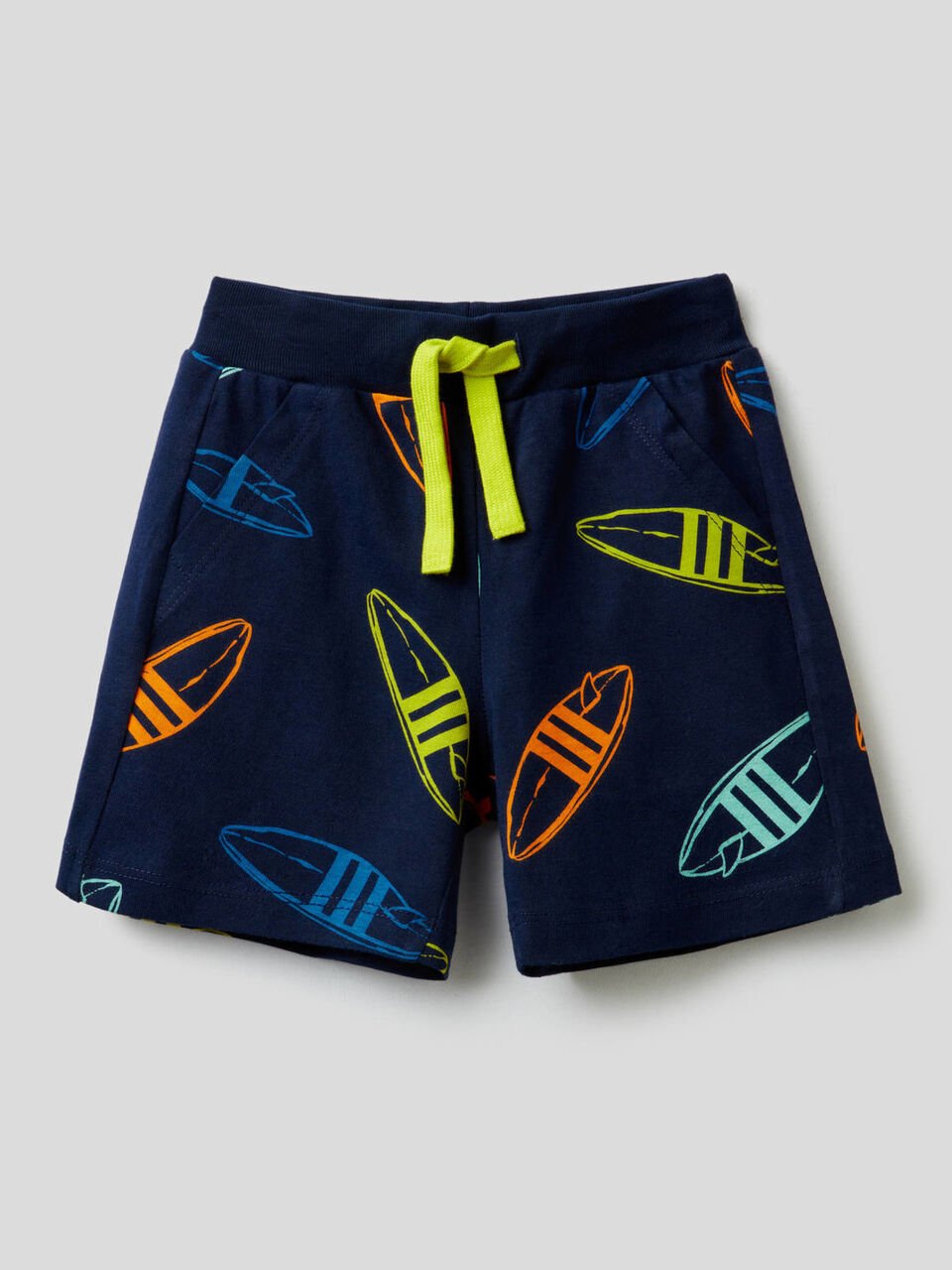 Short imprimé en 100% coton image number 1