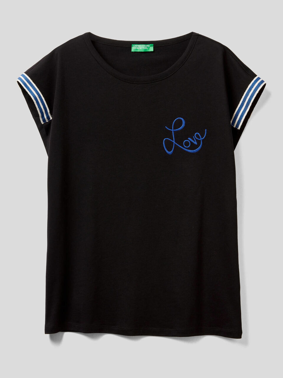 T-shirt avec broderie "Love" image number 1