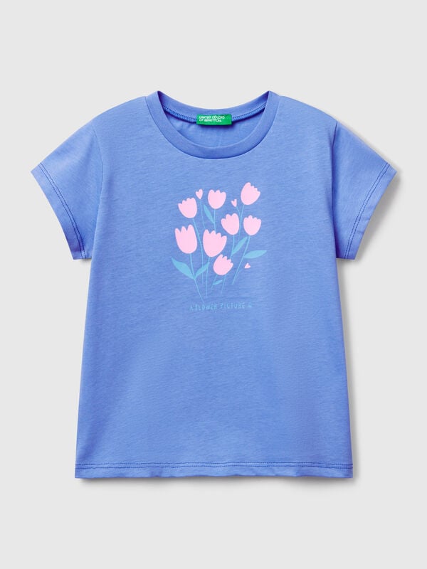 T-shirt à imprimé fluo Filles