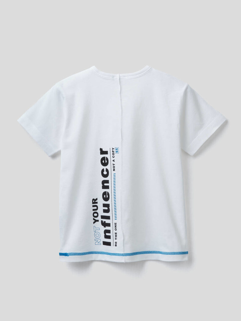 T-shirt en coton bio avec slogan image number 2