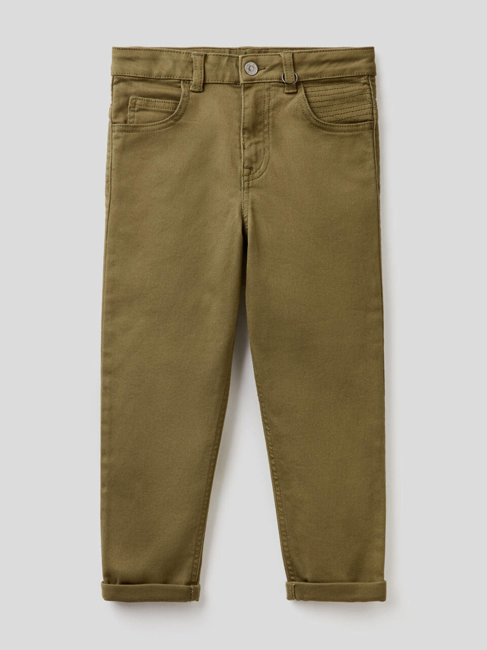 Pantalon coupe slim avec surpiqûres image number 1