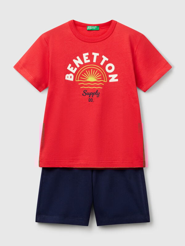 SET T-SHIRT+SHORTS Garçon