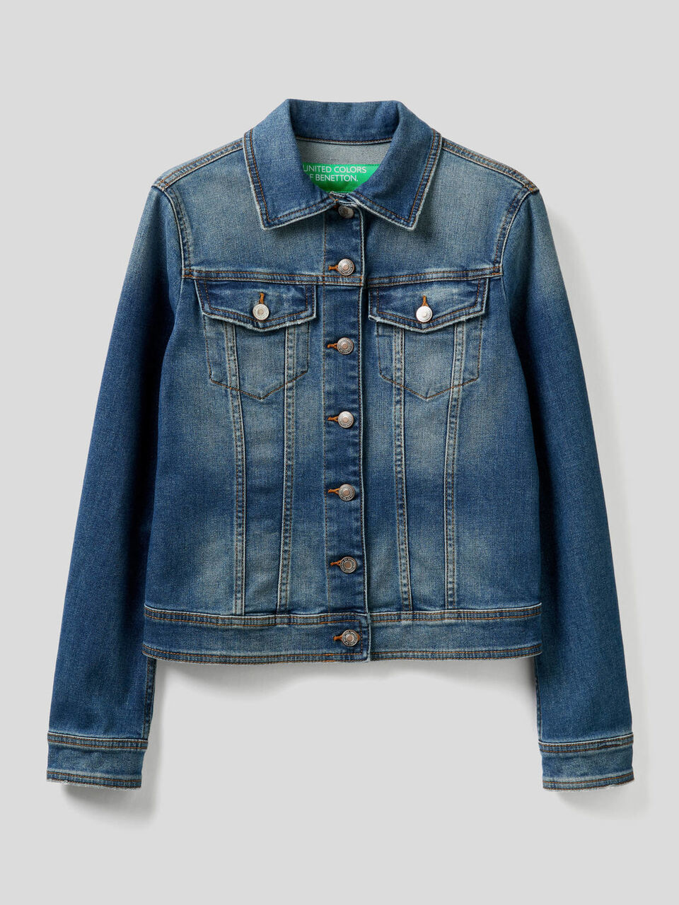 Blouson cintré en jeans image number 1