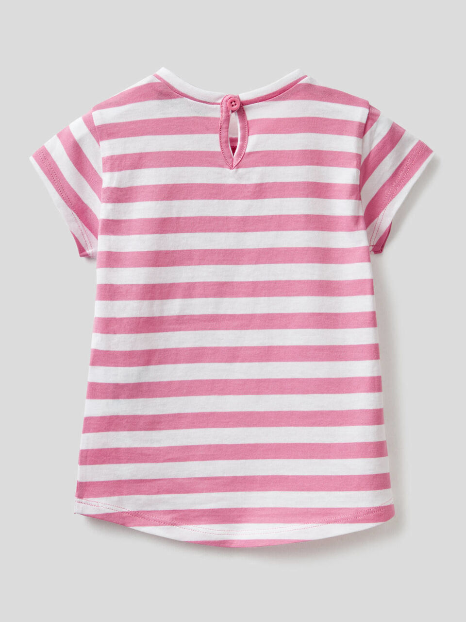 T-shirt à rayures en 100% coton image number 2