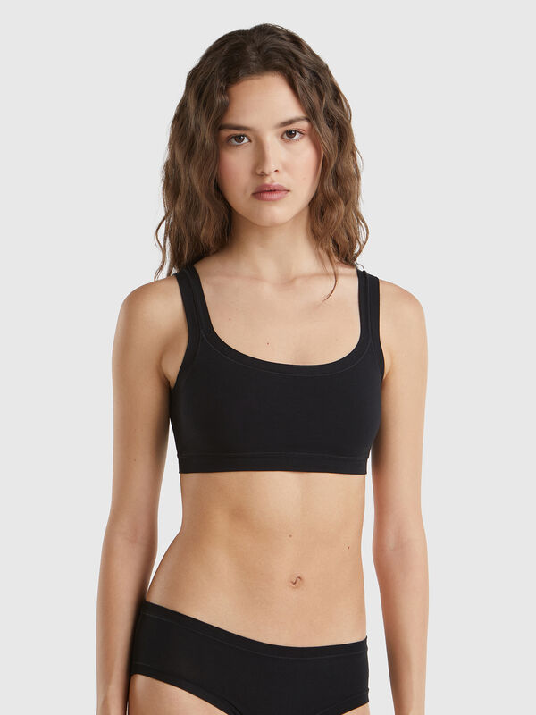 Soutien-gorge en coton super stretch Femme