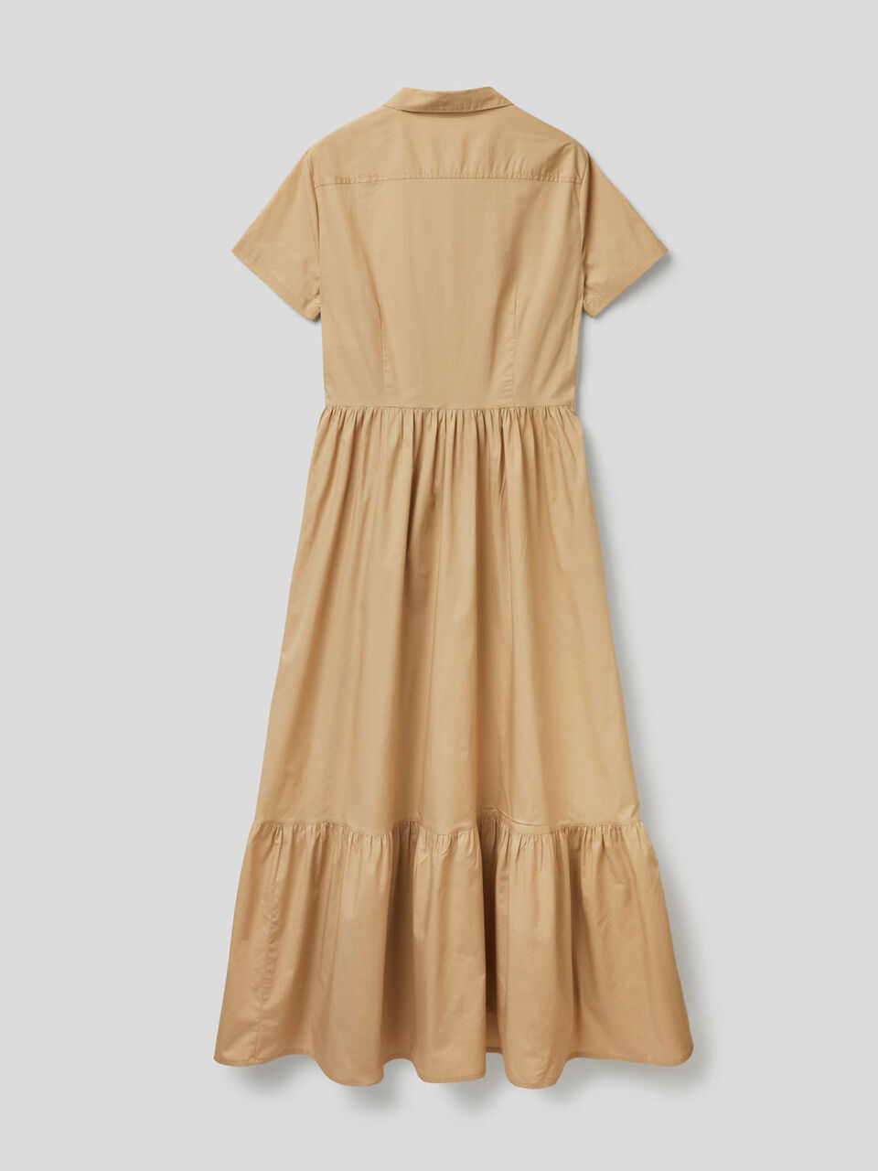 Robe longue avec volant en bas image number 2
