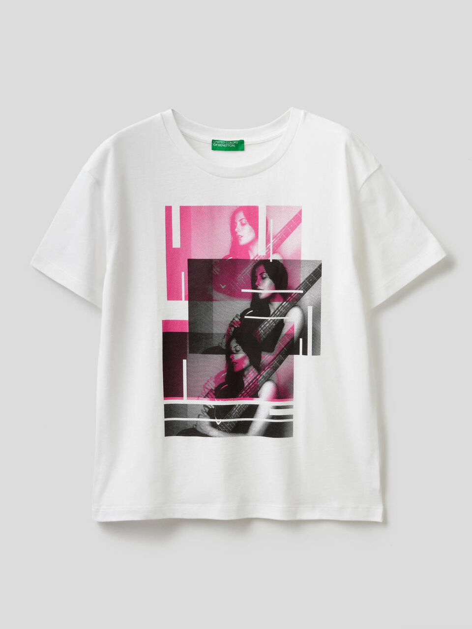 T-shirt imprimé photo image number 1