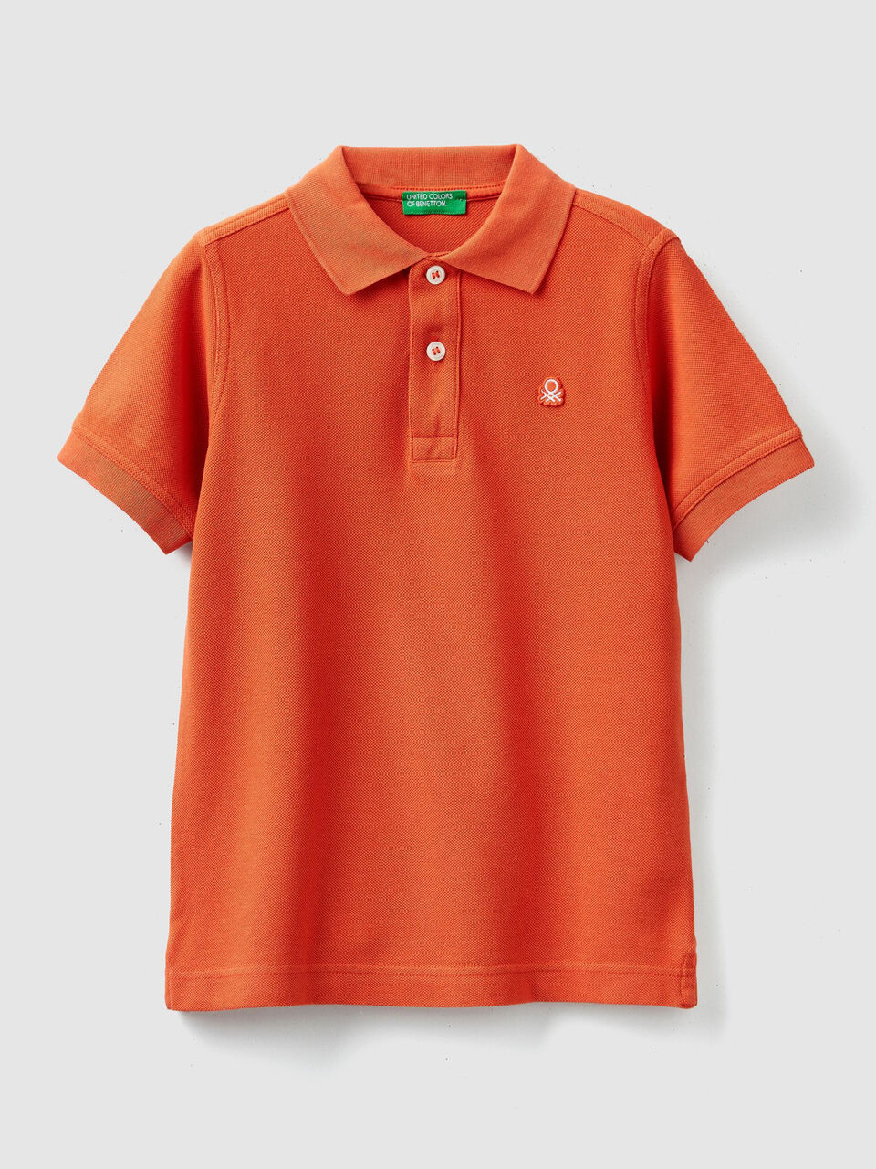 Polo en coton piqué bio image number 1