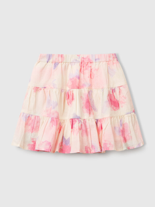 Minijupe à motifs Filles