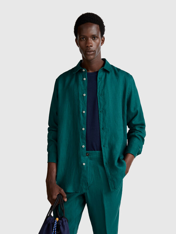 Chemise pur lin Homme