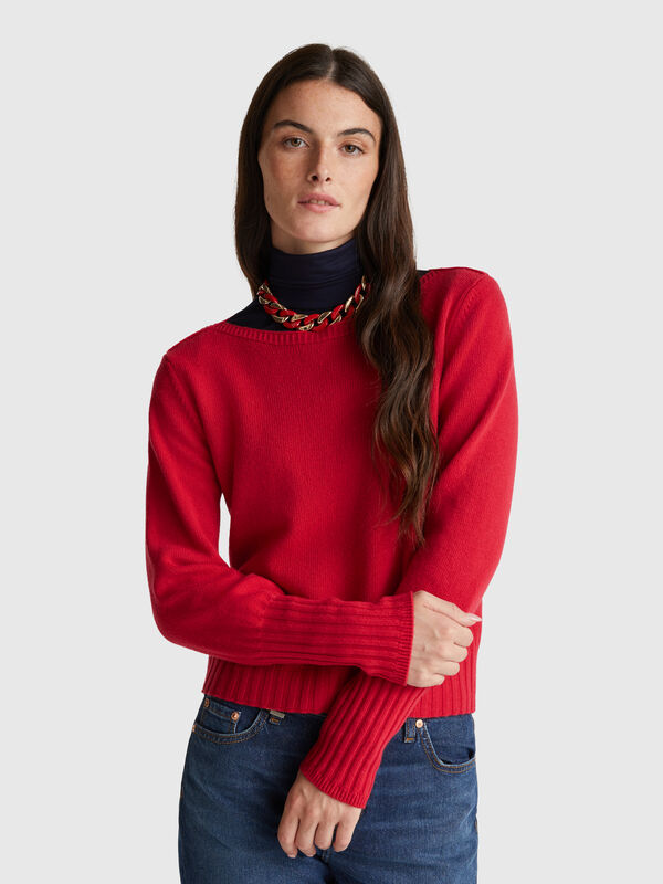 Pull col bateau Femme