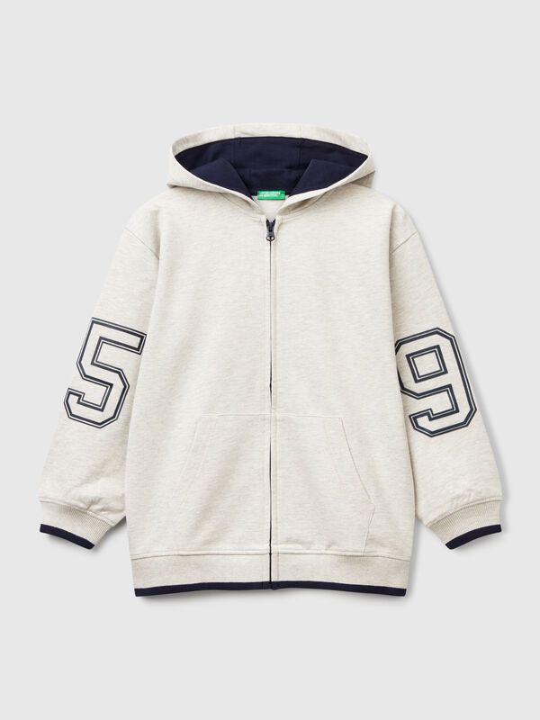 Sweat-shirt avec imprimé caoutchouté Garçon