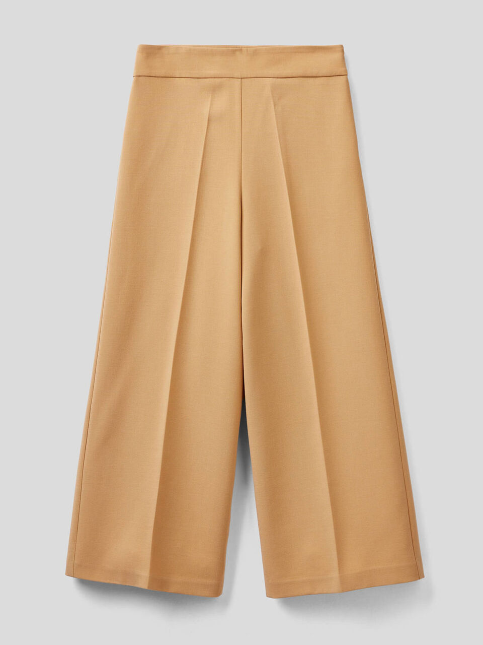 Pantalon cropped à coupe large image number 1