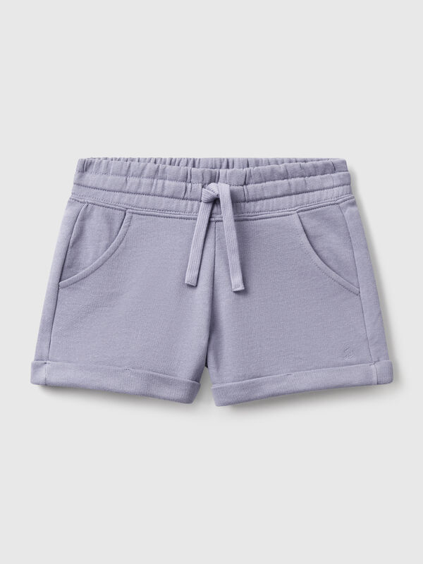 Short en molleton 100% coton Filles