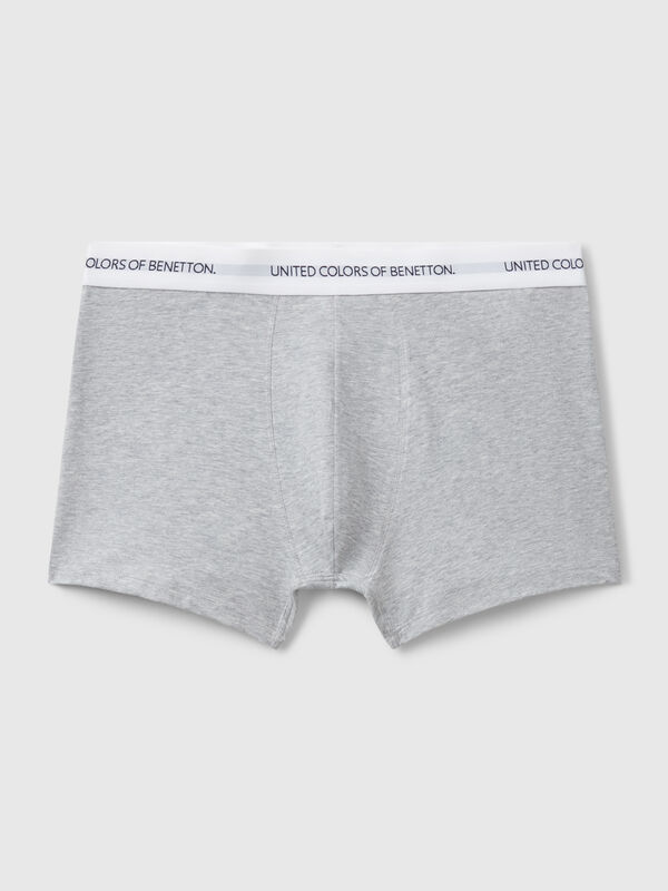 Boxer en coton extensible Homme