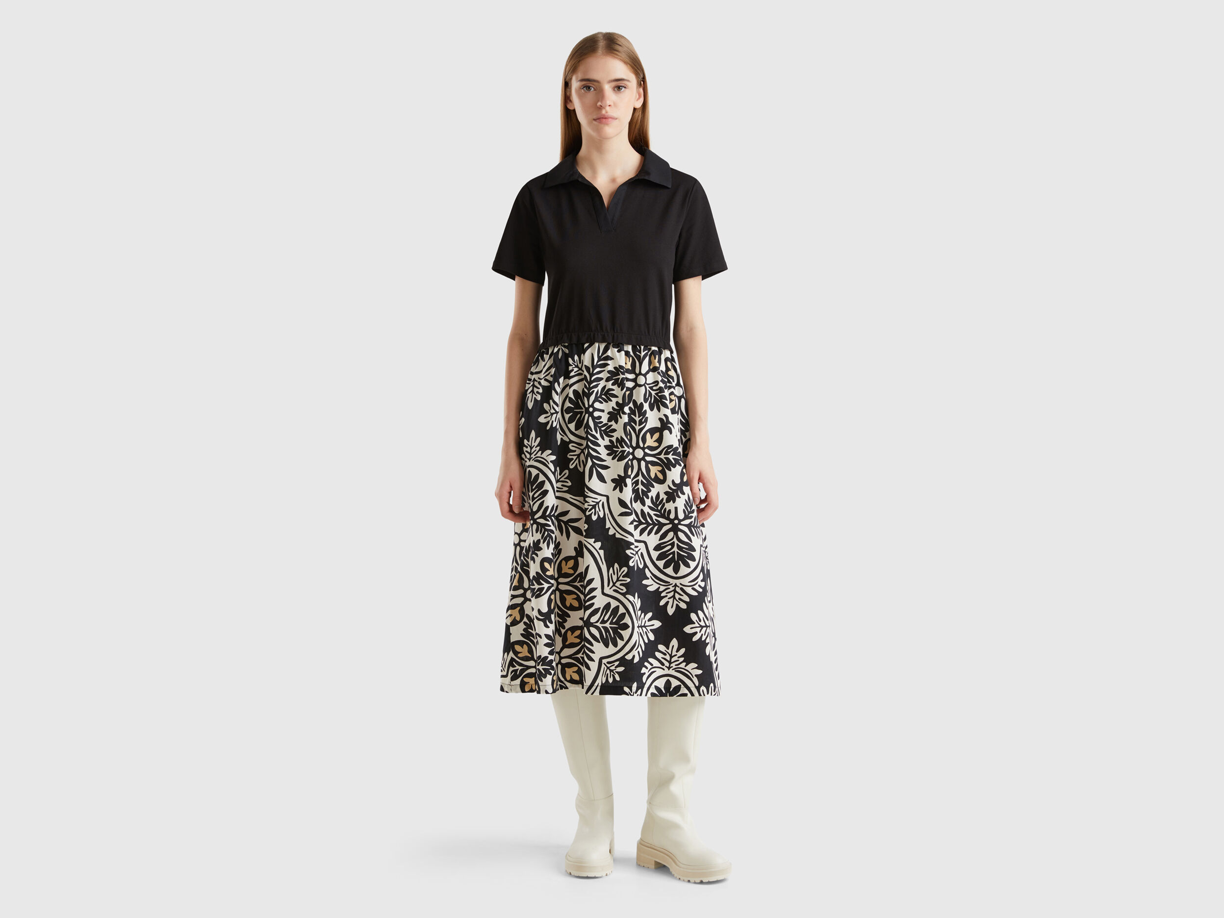 Benetton robe femme new arrivals