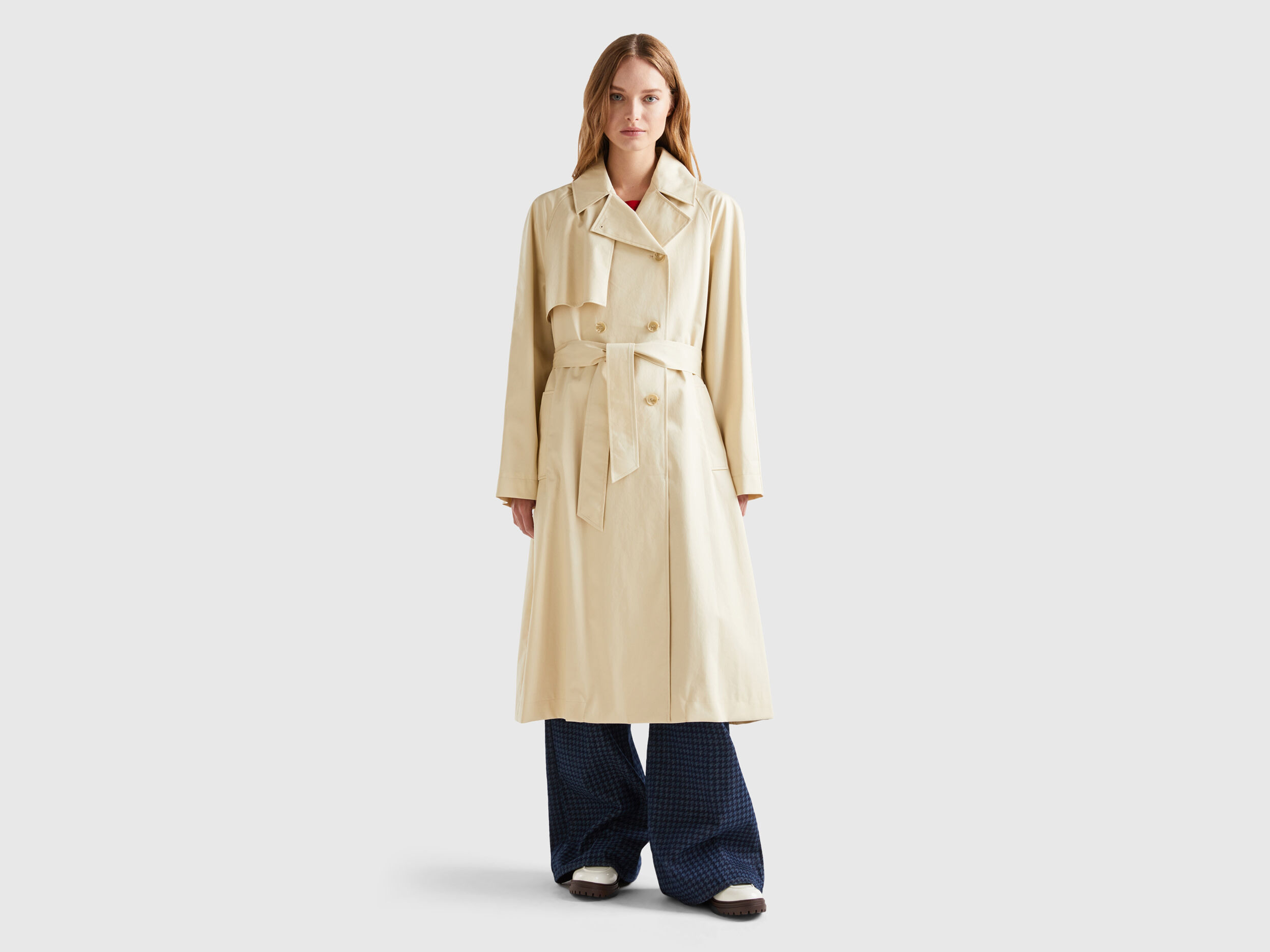 Trench benetton femme store
