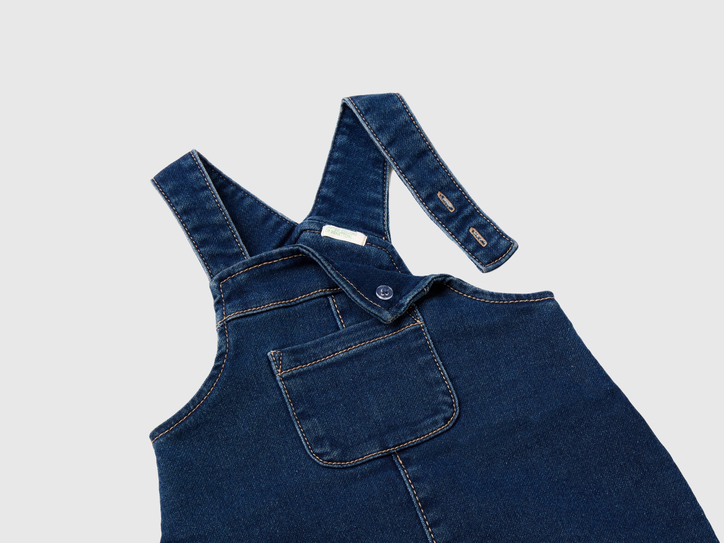 Salopette jeans benetton 2025