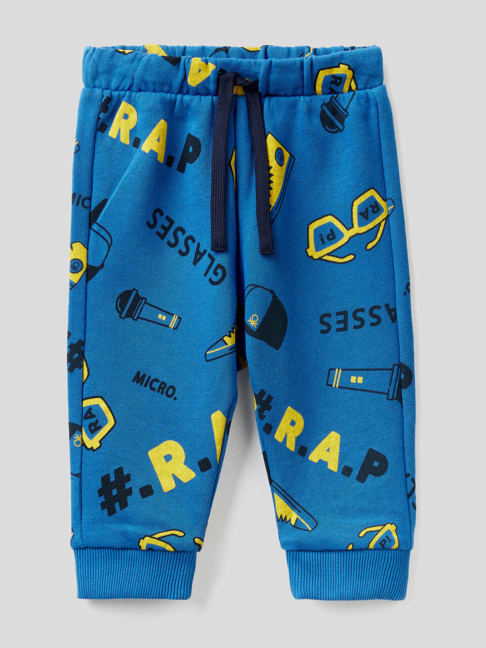 Pantalon à motifs en molleton image number 1
