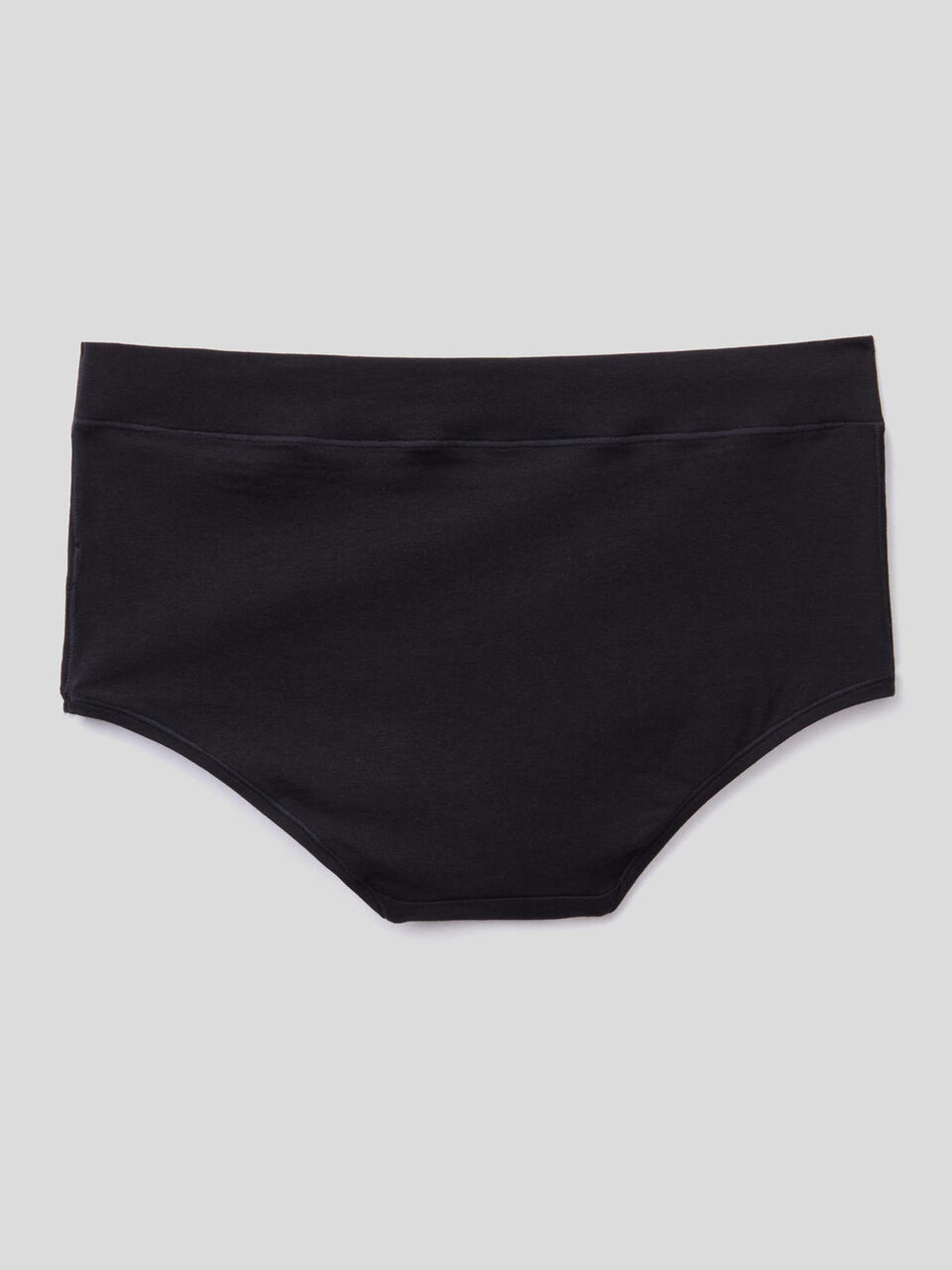 Culotte taille haute en coton stretch image number 2