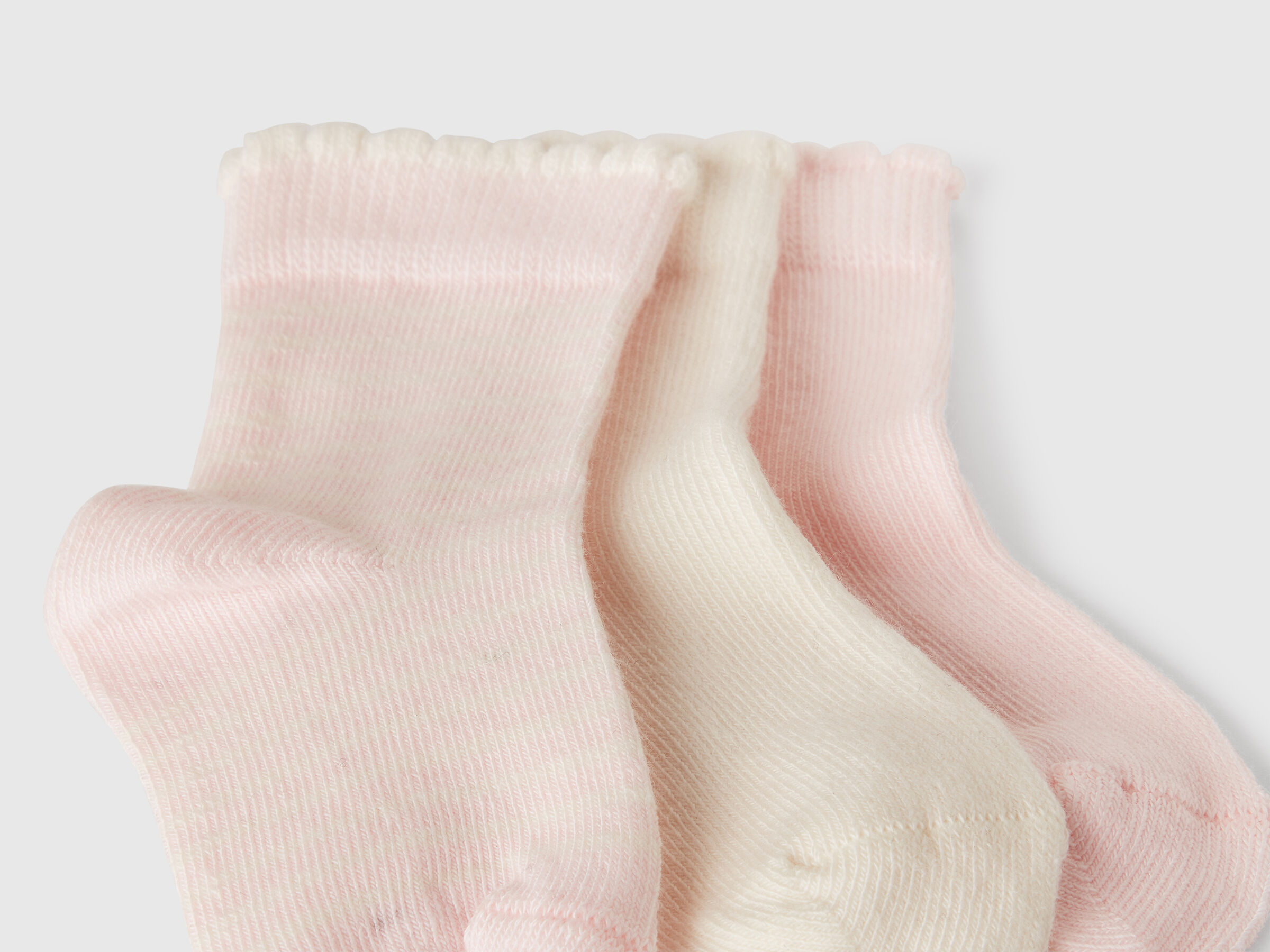 KNITTED SOCKS 3 PAIR Naissancede image number 1