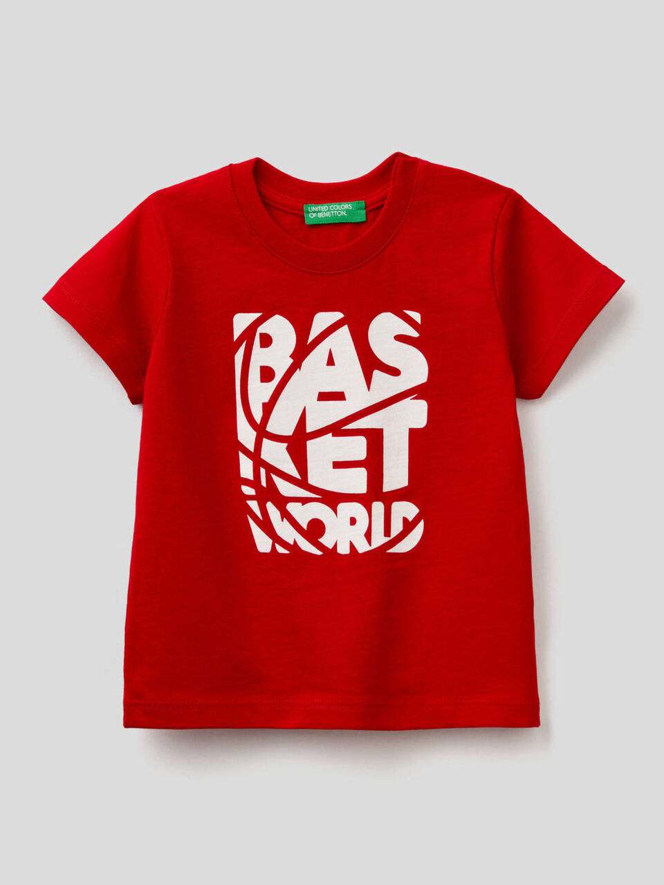 T-shirt imprimé en coton bio image number 1