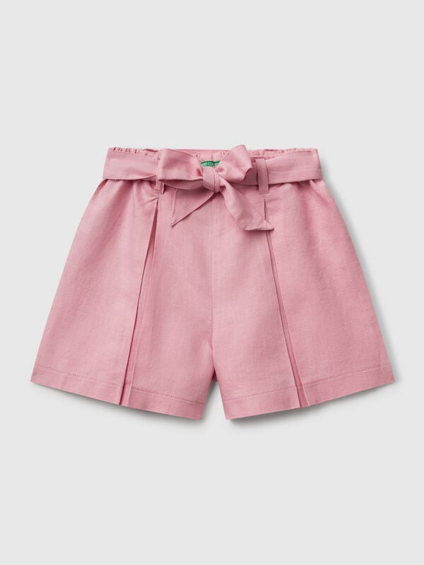 Bermuda avec ceinture Filles