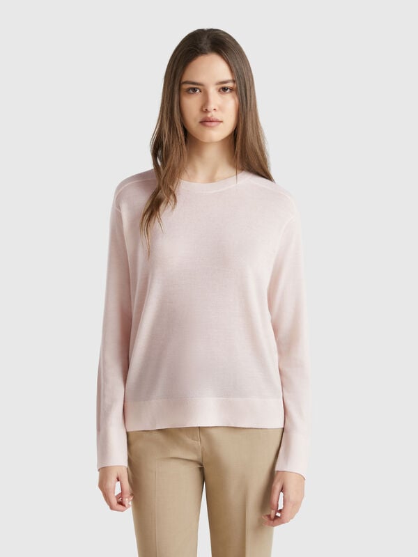 Pull en pure laine mérinos Femme