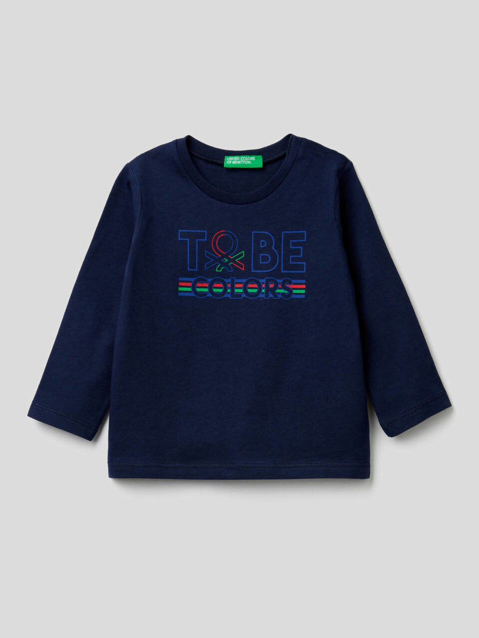 T-shirt manches longues en coton bio image number 1