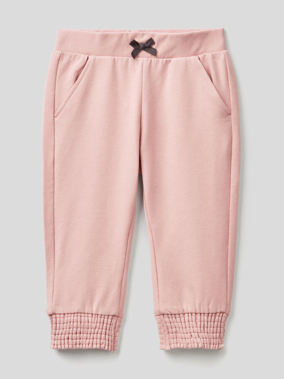 Pantalon en molleton de coton bio stretch image number 1