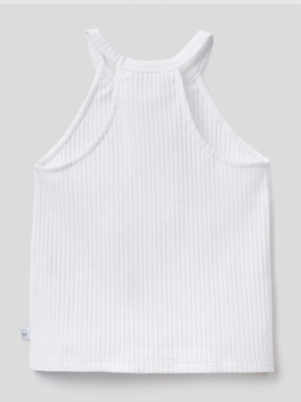 Top sans manches en coton stretch image number 2